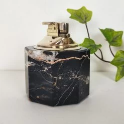 Briquet En Marbre Noir -Fournitures Pour Fumeurs 026dc777 21e6 497b bf6c c2d70903f891