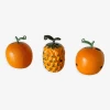 Briquet Vintage En Forme De Fruit Orange Et Ananas - Fonctionne Au Gaz