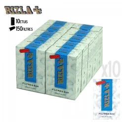 10 Etuis De Filtres Regular 8 Mm - Rizla+