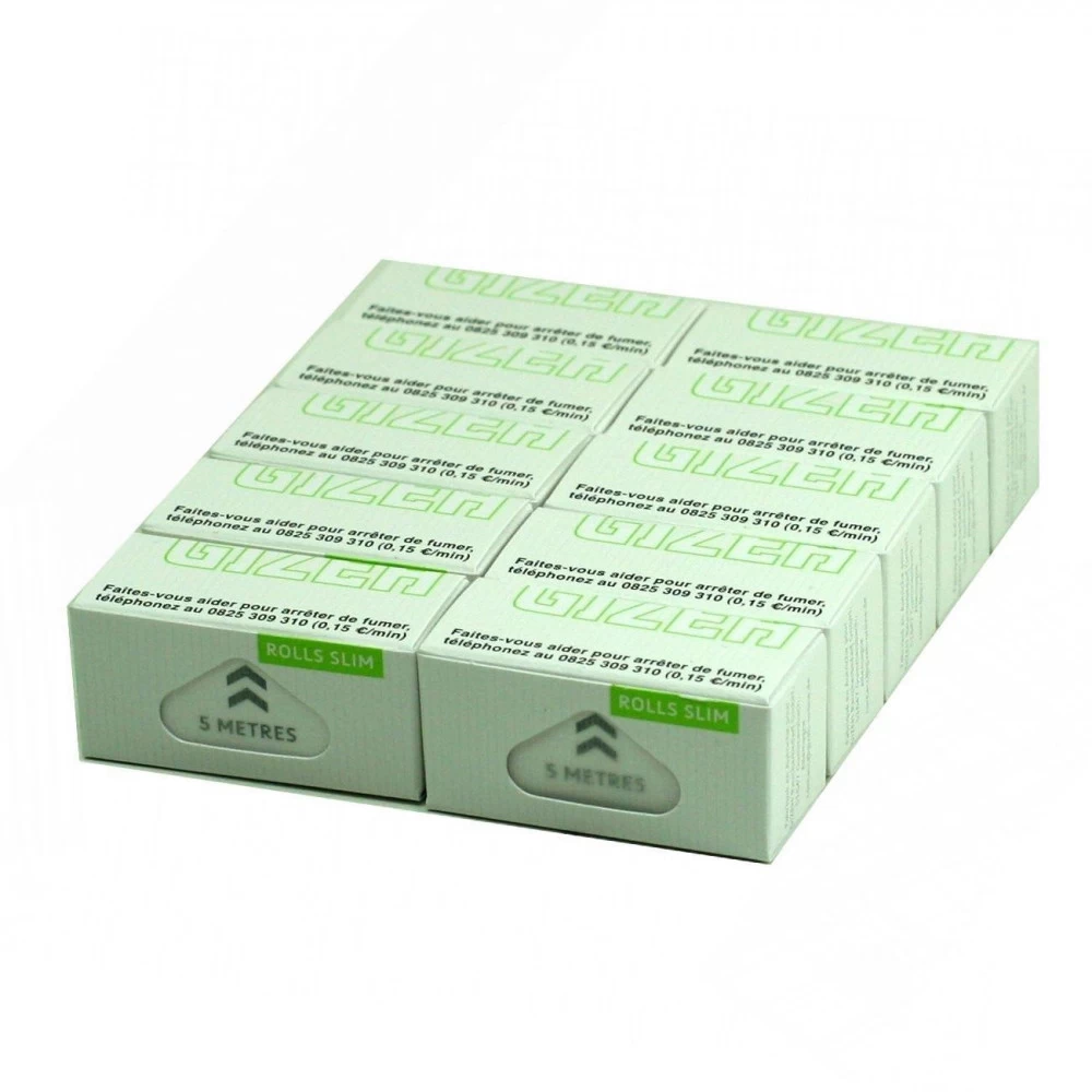10 Rouleaux De Feuilles à Rouler (Rolls Slim) - Gizeh 5 10 Rouleaux De Feuilles à Rouler (Rolls Slim) - Gizeh – Image 3