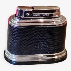 Briquet De Table Silver Match, Années 70