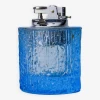 Briquet Glaçon Par Antonio Imperatore, Verre De Murano Bleu, Italie, 1970 -Fournitures Pour Fumeurs 1a902306 5749 41ee 9812 5d1959c1564a