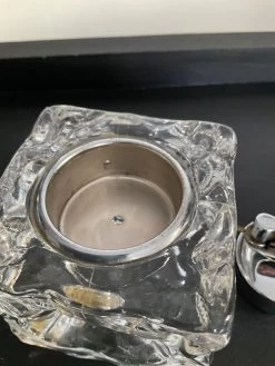 Briquet Vintage Des Années 70 En Verre Moulé -Fournitures Pour Fumeurs 2196af52 d52b 4d08 968a 800d81056b81