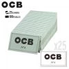 25 Cahiers De Papier à Rouler OCB Blanc