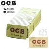 Lot De 25 Carnets De Papier à Rouler OCB Bio 2 Lot De 25 Carnets De Papier à Rouler OCB Bio -Fournitures Pour Fumeurs 25 paquets ocb chanvre bio regular