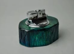 Briquet En Albâtre Turquoise Par Romano Bianchi, Italie, 1970 -Fournitures Pour Fumeurs 256b47e4 248f 49b3 9aa9 45c357cfa934