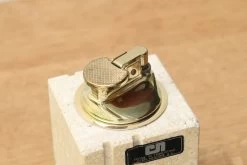 Briquet De Table En Travertin Cerri Nestore Années 70 -Fournitures Pour Fumeurs 2b7bf68a c8e0 434a 813a f15ffb134b83