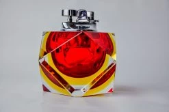 Briquet Sommerso Rouge Et Jaune Par Seguso, Verre Facetté, Murano, Italie, 1970 13 Briquet Sommerso Rouge Et Jaune Par Seguso, Verre Facetté, Murano, Italie, 1970 -Fournitures Pour Fumeurs 33f52cc4 248b 42c1 a06b b81a825c925e