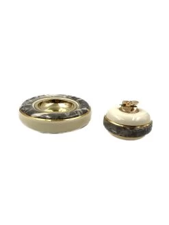 Cendrier Marbré Et Briquet De Table, Tommaso Barbi B Ceramiche, Vers 1970 37 Cendrier Marbré Et Briquet De Table, Tommaso Barbi B Ceramiche, Vers 1970 -Fournitures Pour Fumeurs 3f5e7dde 6178 442f b5d8 1acab07b94b2
