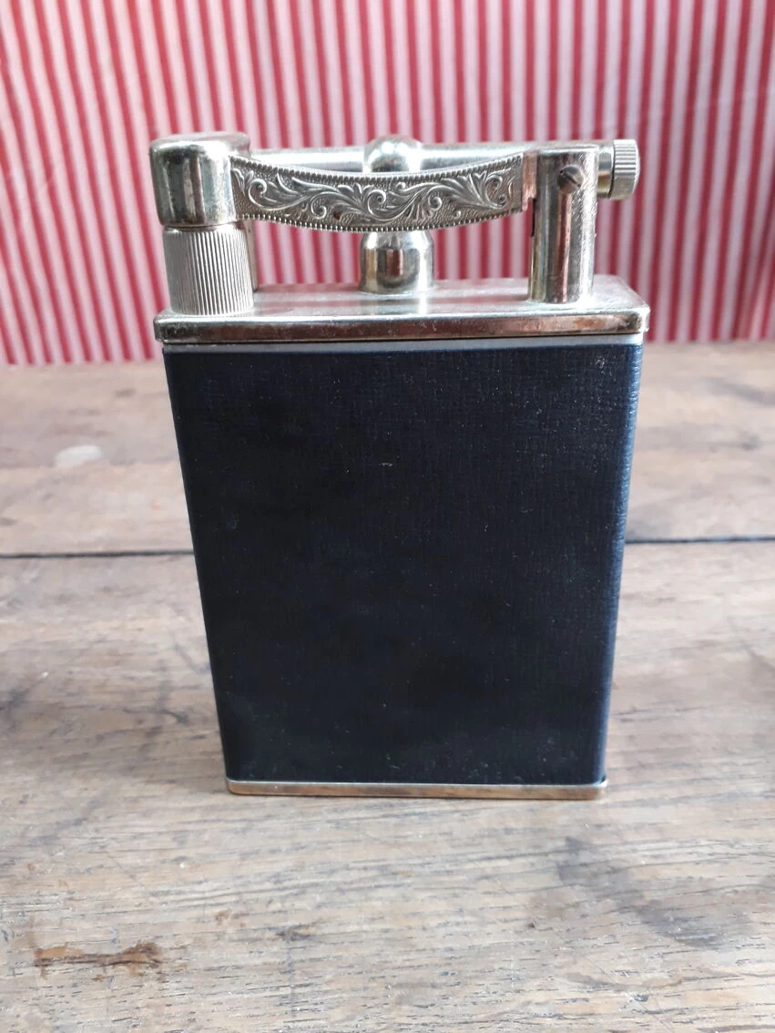 Ancien Briquet De Table à Essence, Made In Japan 4 Ancien Briquet De Table à Essence, Made In Japan – Image 2