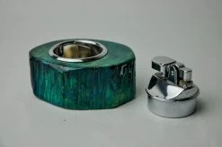 Briquet En Albâtre Turquoise Par Romano Bianchi, Italie, 1970 -Fournitures Pour Fumeurs 5996285e 5912 4c73 afe4 2d2a00ce978e
