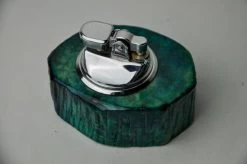 Briquet En Albâtre Turquoise Par Romano Bianchi, Italie, 1970 -Fournitures Pour Fumeurs 5e99fcb0 3dea 488c 912d afe31749abd7