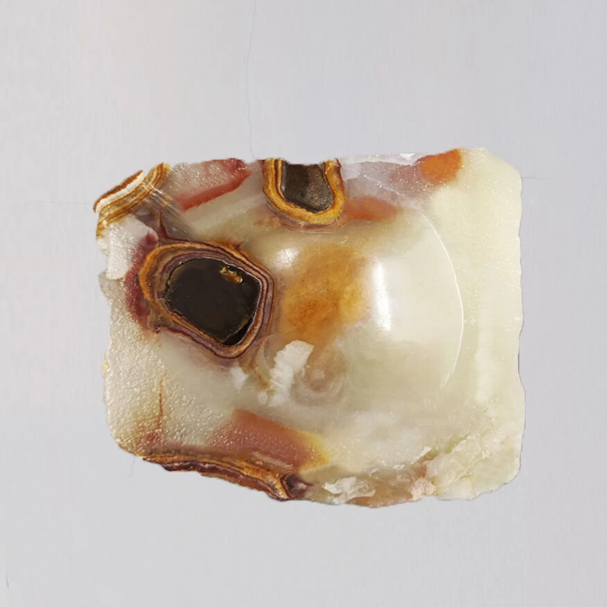 Cendrier Et Briquet En Onyx, Fabriqué En Italie, 1960 4 Cendrier Et Briquet En Onyx, Fabriqué En Italie, 1960 – Image 2