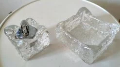 Briquet Et Cendrier En Verre Givré Kalmar Design Années 70 -Fournitures Pour Fumeurs 626c9ab8 41ae 497f b6c9 ee973a18073c