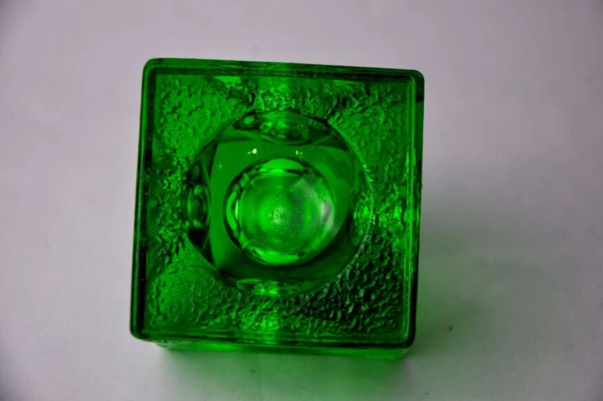 Briquet Glaçon Vert Par Antonio Imperatore, Verre De Murano, Italie, 1970 9 Briquet Glaçon Vert Par Antonio Imperatore, Verre De Murano, Italie, 1970 – Image 7
