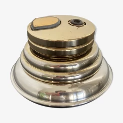 Briquet Vintage Métal Argenté