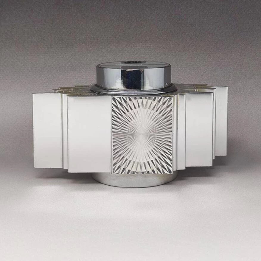 Briquet De Table Des Années 1960 Par Sarome En Aluminium 5 Briquet De Table Des Années 1960 Par Sarome En Aluminium – Image 3