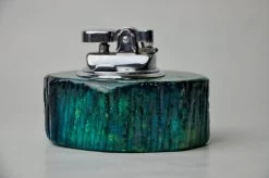 Briquet En Albâtre Turquoise Par Romano Bianchi, Italie, 1970 -Fournitures Pour Fumeurs 83309a62 6078 4a70 a403 da026b2e845e