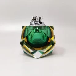 Briquet De Table Vert En Verre Murano Sommerso Par Flavio Poli Pour Seguso 1960 -Fournitures Pour Fumeurs 92638318 b00e 4cb8 b9e9 e8f110d262e6