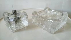 Briquet Et Cendrier En Verre Givré Kalmar Design Années 70 -Fournitures Pour Fumeurs 9a19b606 f2e3 4b24 997e 56c51f3f152b