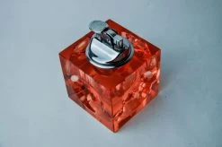Briquet Loupe Par Antonio Imperatore, Verre De Murano Rose, Italie, 1970 -Fournitures Pour Fumeurs a80042c7 ecd1 4417 bc3f e31b30a0afb4
