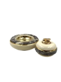 Cendrier Marbré Et Briquet De Table, Tommaso Barbi B Ceramiche, Vers 1970 31 Cendrier Marbré Et Briquet De Table, Tommaso Barbi B Ceramiche, Vers 1970 -Fournitures Pour Fumeurs a8961c96 6b38 41ad a36c 738080b7b547