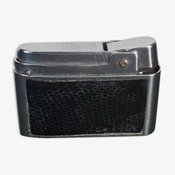 Briquet De Poche Silver Match Métal Et Simili Cuir