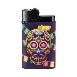 Barquette De 24 Briquets Djeep Assortis - Fiesta -Fournitures Pour Fumeurs barquette de 24 briquets djeep assortis fiesta 3