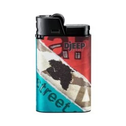 Barquette De 24 Briquets Djeep Assortis - Ripped Paper -Fournitures Pour Fumeurs barquette de 24 briquets djeep assortis ripped paper 4