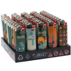 Bic Barquette De 50 Briquets J26 Hiver