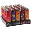 Bic Barquette De 50 Briquets J26 Chat Color -Fournitures Pour Fumeurs barquette de 50 briquets j26 chat color