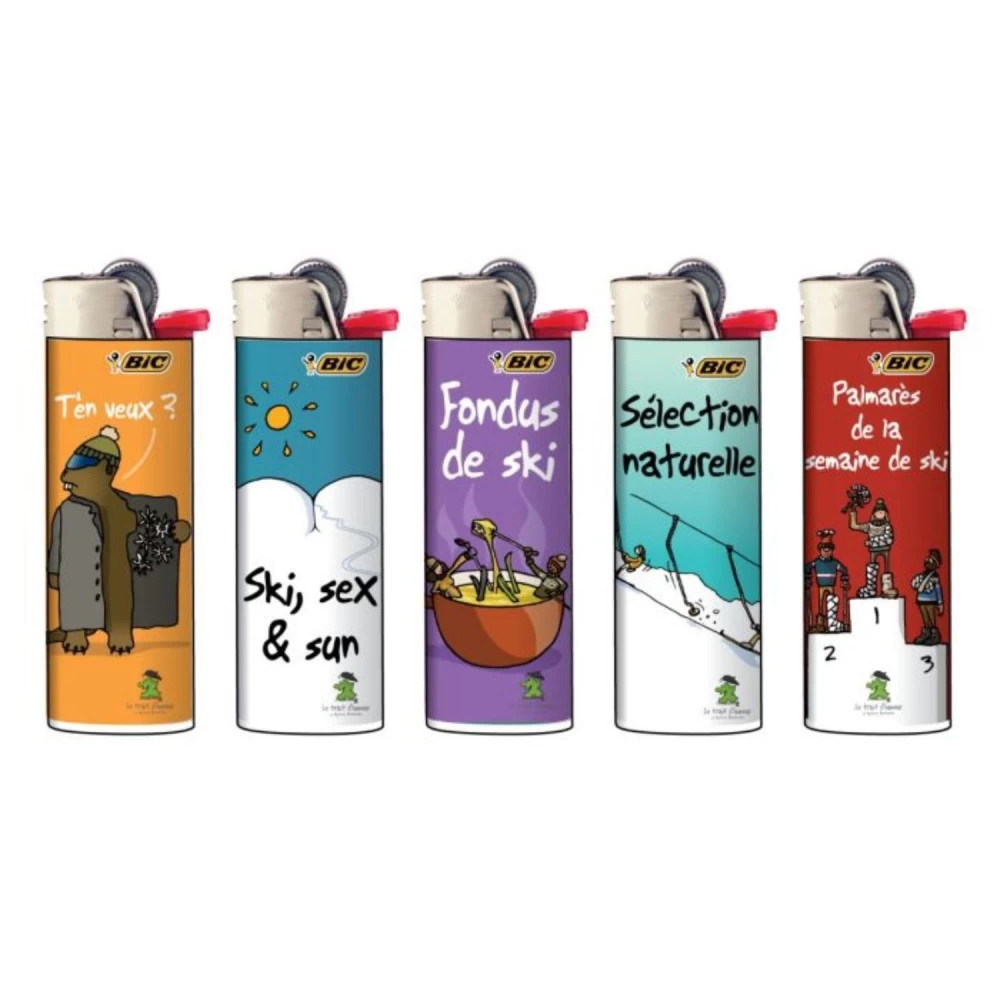 Bic Barquette De 50 Briquets J26 Montagne Hihihi 4 Bic Barquette De 50 Briquets J26 Montagne Hihihi – Image 2