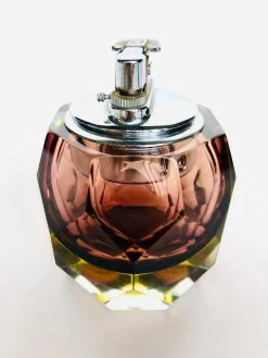 Briquet De Table Lie De Vin Et Jaune En Verre De Murano Sommerso Par Flavio Poli, Années 1960 -Fournitures Pour Fumeurs bde220f5 b726 41f1 8269 6169af7097f3