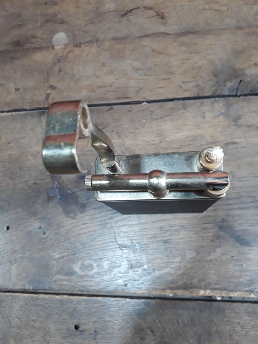 Ancien Briquet De Table à Essence, Made In Japan 8 Ancien Briquet De Table à Essence, Made In Japan – Image 6