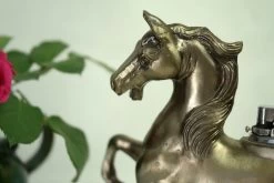 Briquet De Table Vintage Cheval En Métal Argenté -Fournitures Pour Fumeurs beee6215 e3b9 489e 842d a364f6859905