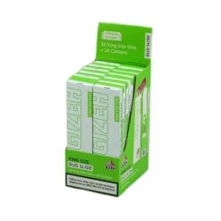 Boîte De 12 Carnets De Feuille Slim + Tips - GIZEH Duo Slide -Fournitures Pour Fumeurs boite de 12 carnets de feuille slim tips gizeh duo slide 2