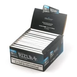 Boite De 24 Paquets Feuilles Slim Rizla Precision + Filtres Cartons -Fournitures Pour Fumeurs boite de 24 paquets feuilles slim rizla precision filtres cartons 1