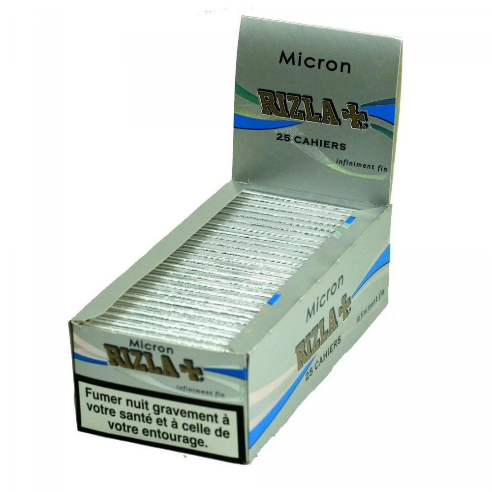 Boite De 25 Paquets De Feuilles à Rouler - Rizla Micron 5 Boite De 25 Paquets De Feuilles à Rouler - Rizla Micron – Image 3