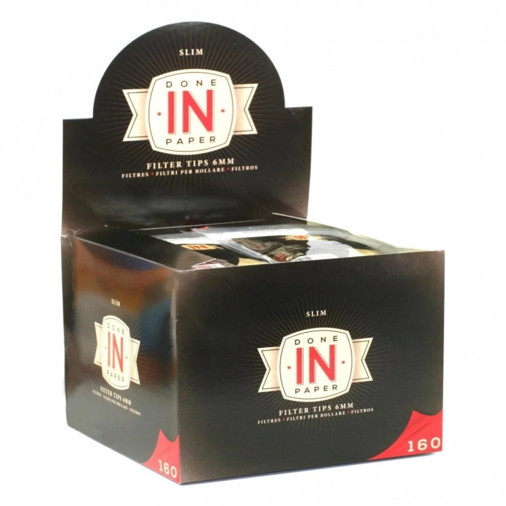 Boite De 30 Sachets De 160 Filtres Slim DONE IN PAPER 5 Boite De 30 Sachets De 160 Filtres Slim DONE IN PAPER – Image 3