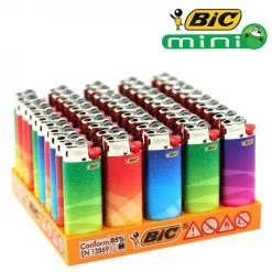 Boite De 50 Briquets J25 Mini BIC SPLENDID -Fournitures Pour Fumeurs boite de 50 briquets j25 mini bic splendid 3