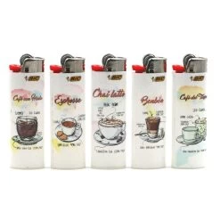 Boite De 50 Briquets Maxi BIC - Café -Fournitures Pour Fumeurs boite de 50 briquets maxi bic cafe 2