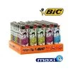 Boite De 50 Briquets Maxi BIC - Femme éventail -Fournitures Pour Fumeurs boite de 50 briquets maxi bic femme eventail