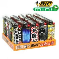 Boite De 50 Briquets Mini BIC - Musique -Fournitures Pour Fumeurs boite de 50 briquets mini bic musique 3