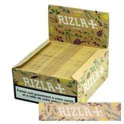 Boite De 50 Cahiers De Feuilles Slim Rizla Natura -Fournitures Pour Fumeurs boite de 50 cahiers de feuilles slim rizla natura 1