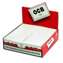 Boite De 50 Cahiers Papier à Rouler - OCB Blanc -Fournitures Pour Fumeurs boite de 50 cahiers papier a rouler ocb blanc 3