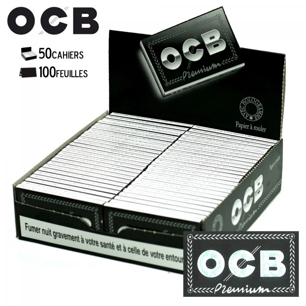 Boite De 50 Carnets De Papier à Rouler - OCB Premium 4 Boite De 50 Carnets De Papier à Rouler - OCB Premium – Image 2
