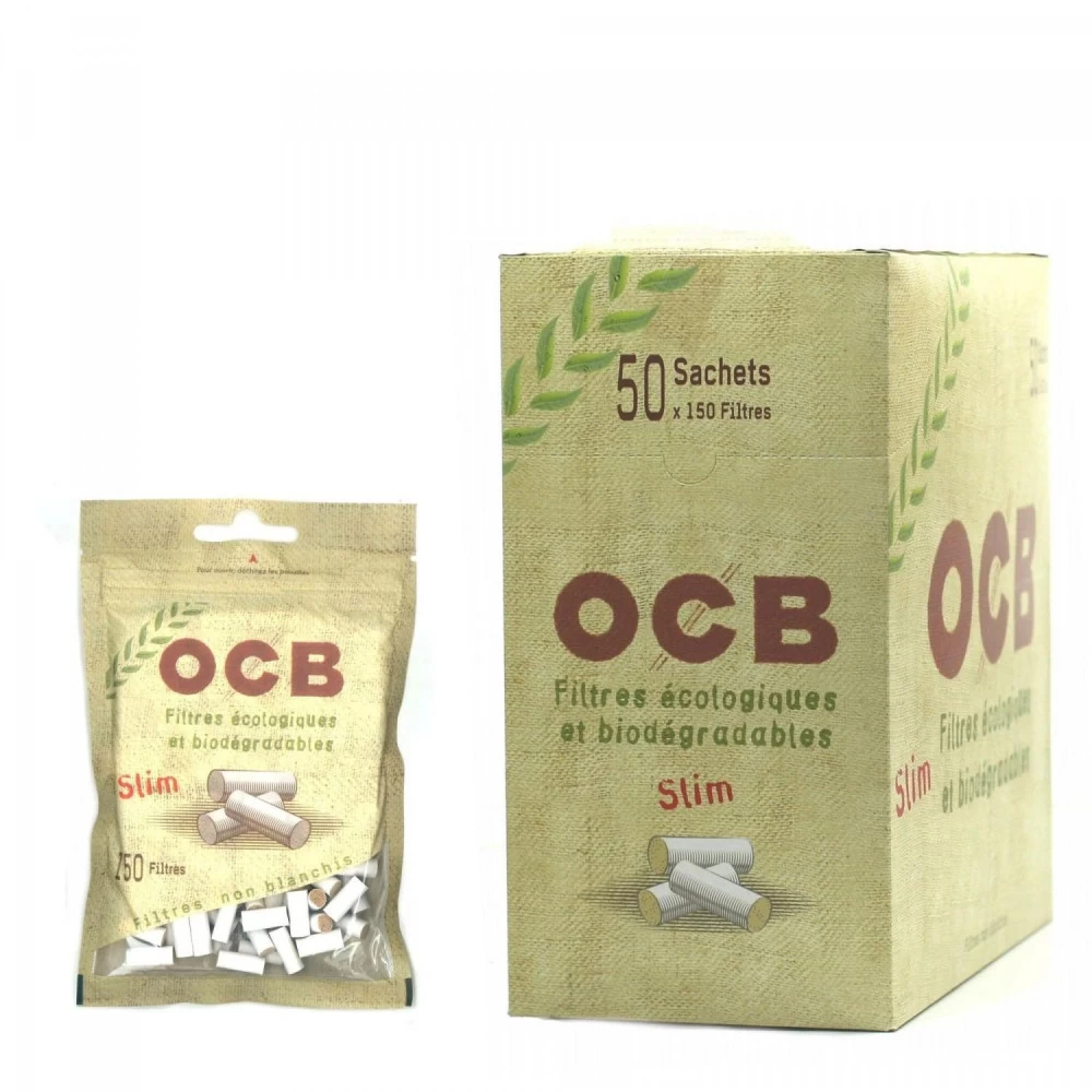Boite De 50 Sachets De Filtres Slim Bio - OCB 6 Boite De 50 Sachets De Filtres Slim Bio - OCB – Image 4