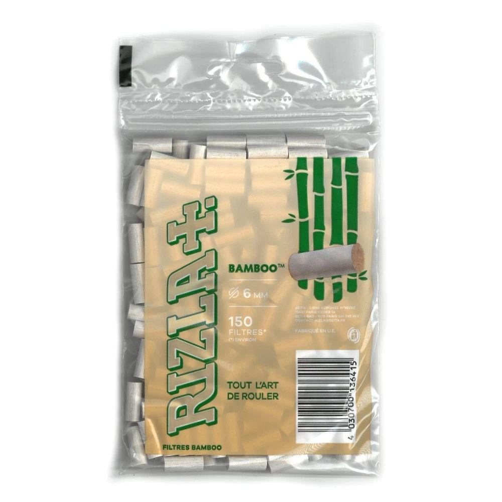 Boite De 50 Sachets De Filtres Slim - Rizla Bamboo 5 Boite De 50 Sachets De Filtres Slim - Rizla Bamboo â Image 3