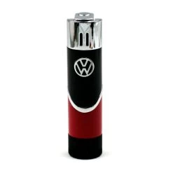 Briquet Cylindre Bicolore Volkswagen Rouge Et Noir