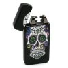 Briquet Double Arc Belflam – Calavera -Fournitures Pour Fumeurs briquet double arc belflam calavera